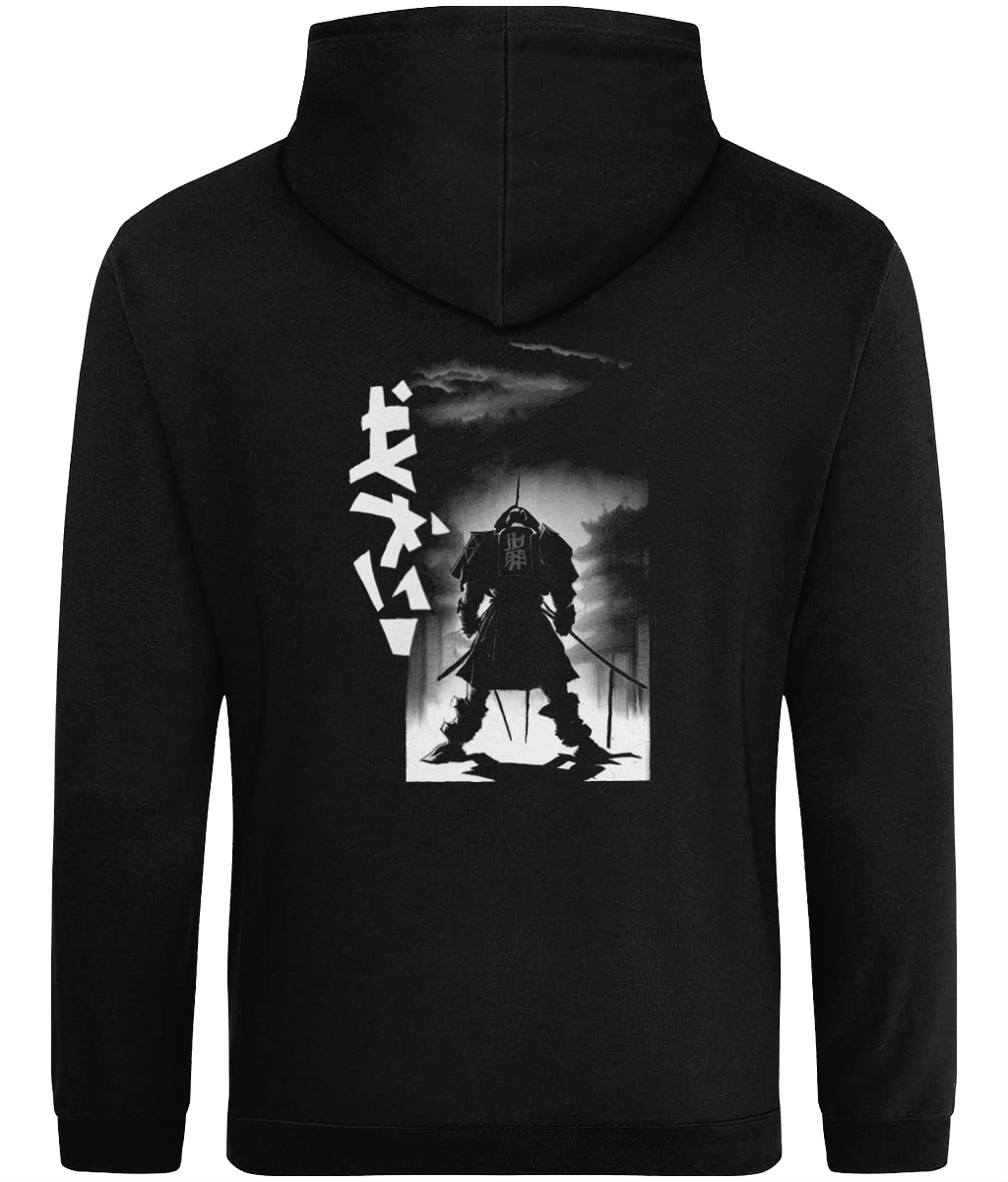 AWDis College Hoodie Yaso Samurai - Black